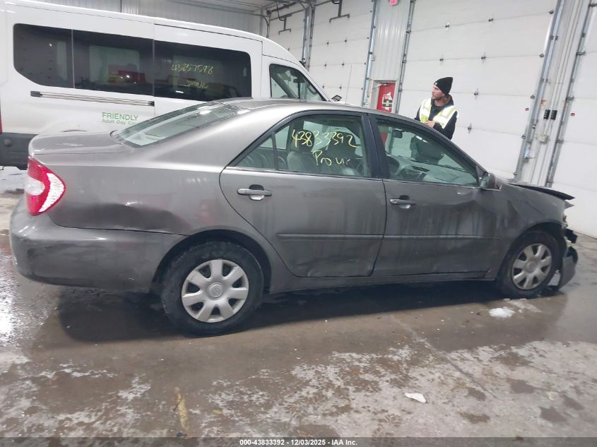 2003 Toyota Camry Le VIN: 4T1BE32K63U728778 Lot: 43833392