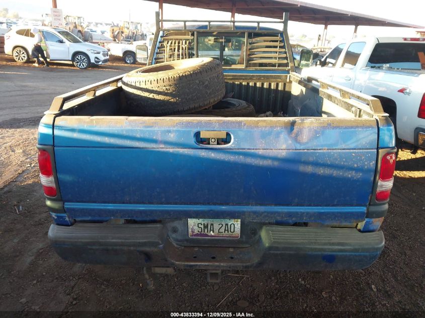 2000 Dodge Ram 2500 St VIN: 1B7KF23W3YJ142920 Lot: 43833394