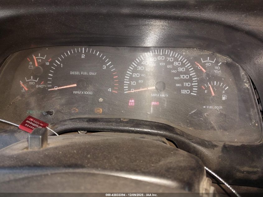 2000 Dodge Ram 2500 St VIN: 1B7KF23W3YJ142920 Lot: 43833394