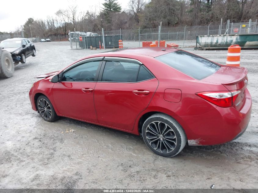 2014 Toyota Corolla S Premium VIN: 2T1BURHE9EC025963 Lot: 43833404