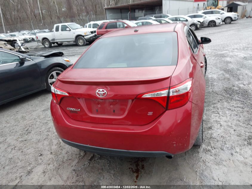 2014 Toyota Corolla S Premium VIN: 2T1BURHE9EC025963 Lot: 43833404