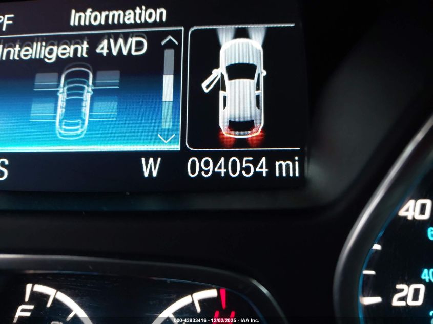 2014 Ford Escape Titanium VIN: 1FMCU9J95EUA11879 Lot: 43833416