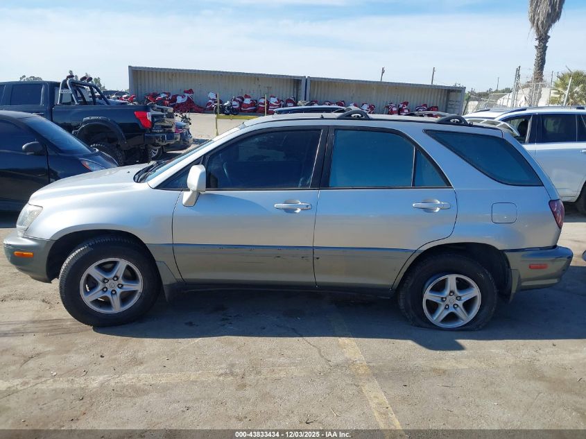 1999 Lexus Rx 300 VIN: JT6HF10U1X0059134 Lot: 43833434