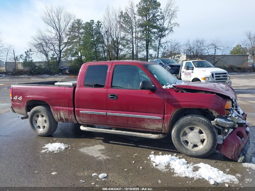 2007 GMC Sierra 1500 Classic Sle1 VIN: 1GTEK19ZX7Z103861 Lot: 43833437