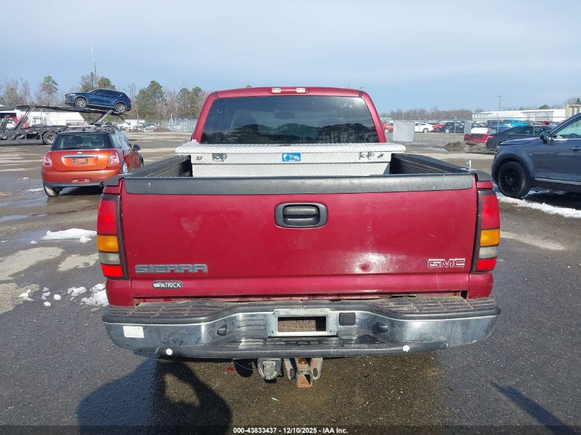 2007 GMC Sierra 1500 Classic Sle1 VIN: 1GTEK19ZX7Z103861 Lot: 43833437