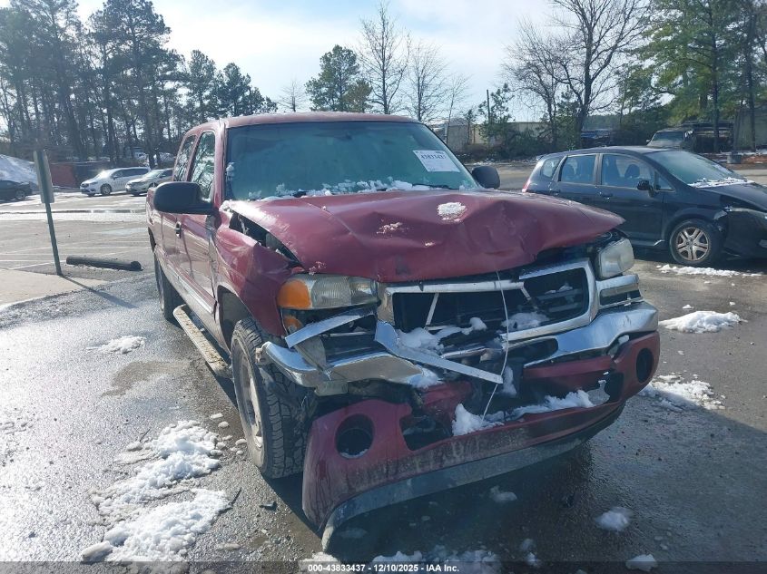 2007 GMC Sierra 1500 Classic Sle1 VIN: 1GTEK19ZX7Z103861 Lot: 43833437