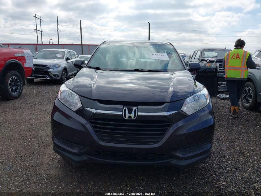 2016 Honda Hr-V Lx VIN: 3CZRU5H3XGM751194 Lot: 43833447