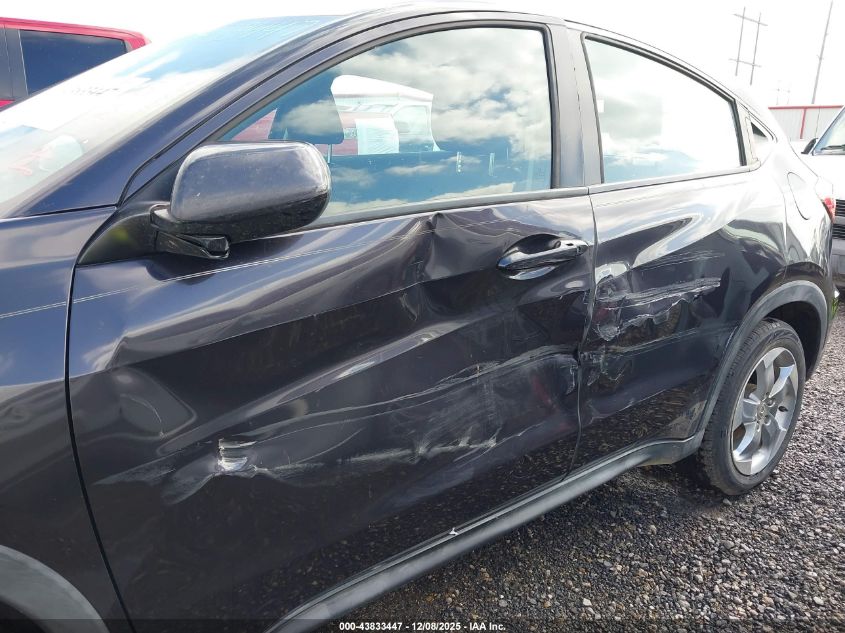 2016 Honda Hr-V Lx VIN: 3CZRU5H3XGM751194 Lot: 43833447