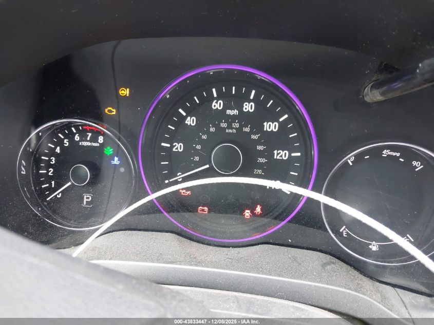 2016 Honda Hr-V Lx VIN: 3CZRU5H3XGM751194 Lot: 43833447