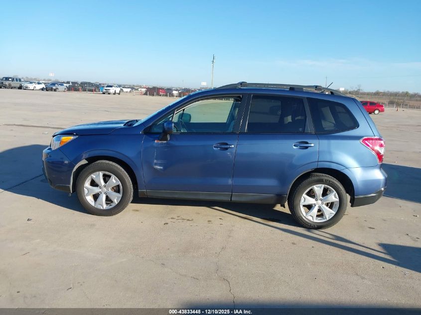 2014 Subaru Forester 2.5I Premium VIN: JF2SJAEC4EH465499 Lot: 43833448