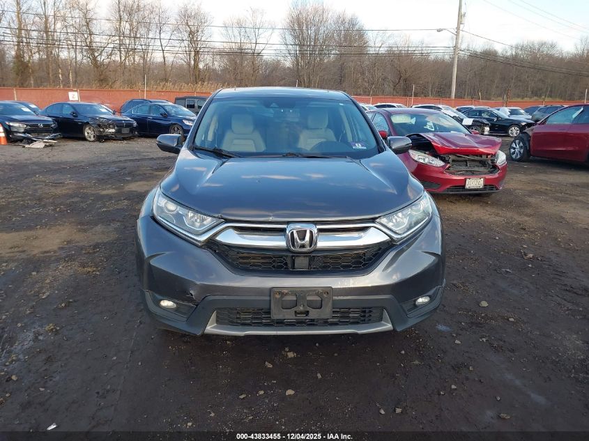 2017 Honda Cr-V Ex VIN: 2HKRW2H58HH623821 Lot: 43833455