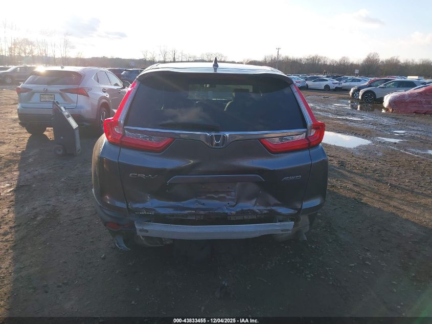 2017 Honda Cr-V Ex VIN: 2HKRW2H58HH623821 Lot: 43833455