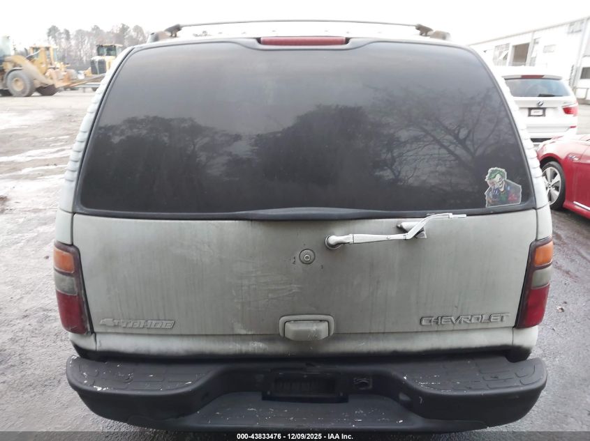 2002 Chevrolet Tahoe Lt VIN: 1GNEK13Z12J259598 Lot: 43833476