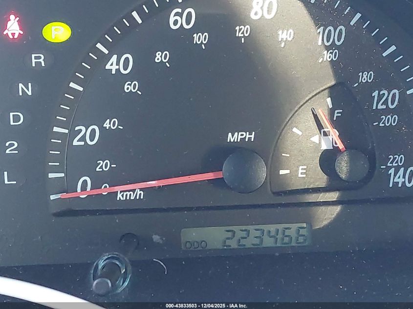 2004 Toyota Camry Le VIN: 4T1BE32K74U263431 Lot: 43833503