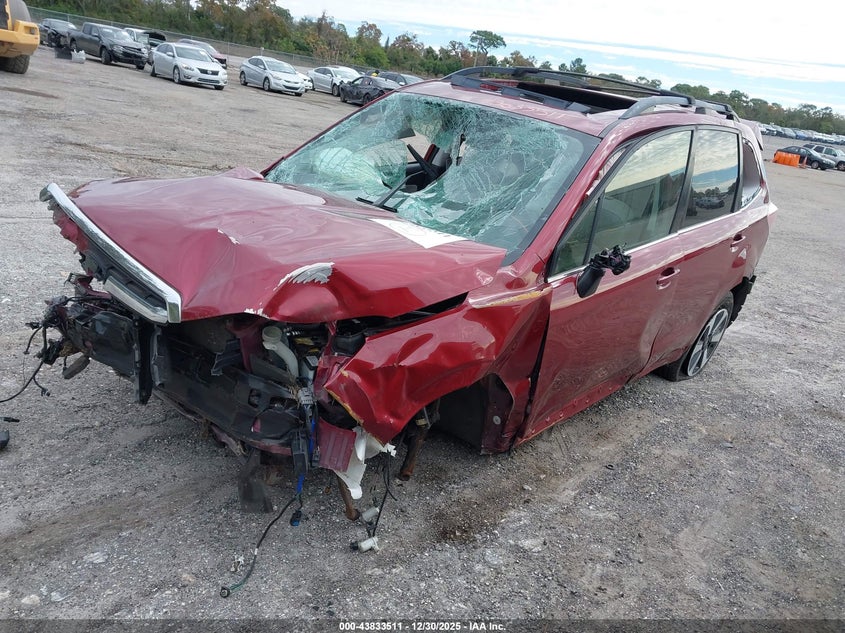Vin: jf2sjajc5jh529792, lot: 44329003, subaru forester 2.5i limited 20182