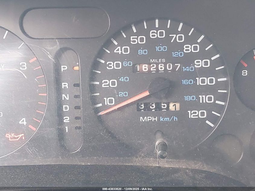 1997 Dodge Ram 2500 St VIN: 3B7KF23D4VG821011 Lot: 43833520