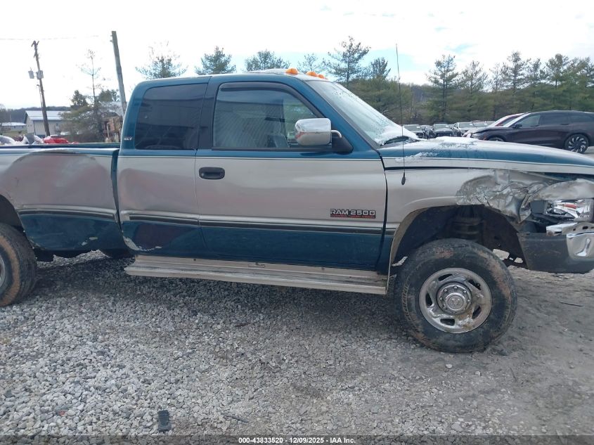 1997 Dodge Ram 2500 St VIN: 3B7KF23D4VG821011 Lot: 43833520