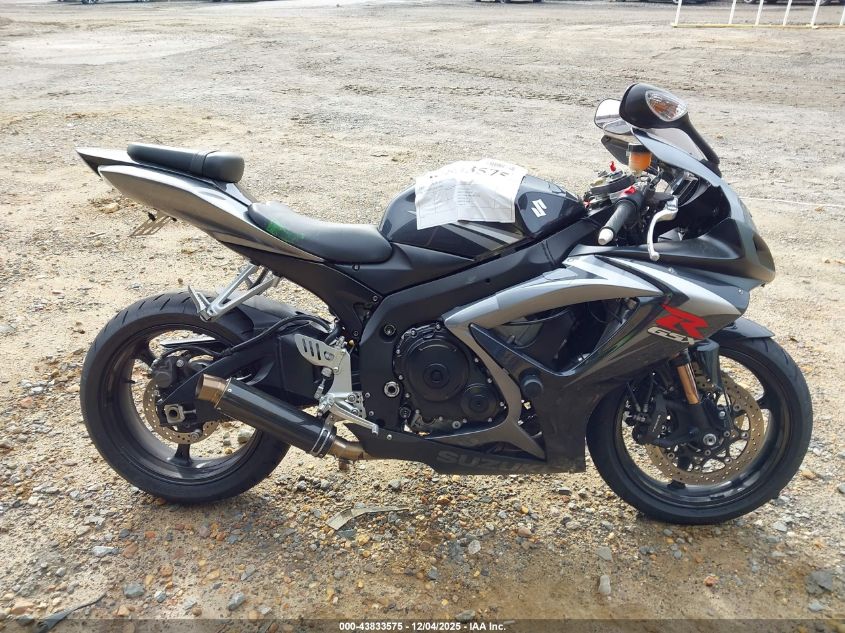 2007 Suzuki Gsx-R750 VIN: JS1GR7KA072107089 Lot: 43833575