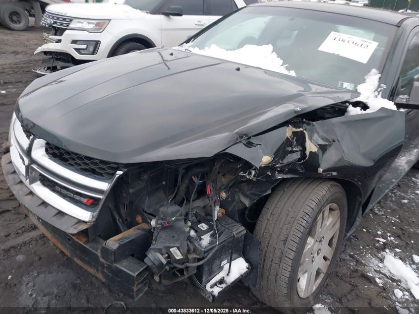 2014 Dodge Avenger Se VIN: 1C3CDZABXEN112891 Lot: 43833612