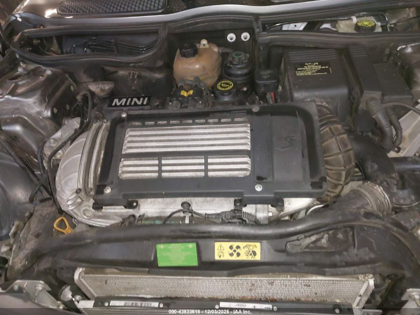 2008 Mini Cooper S VIN: WMWRH33548TU80916 Lot: 43833618