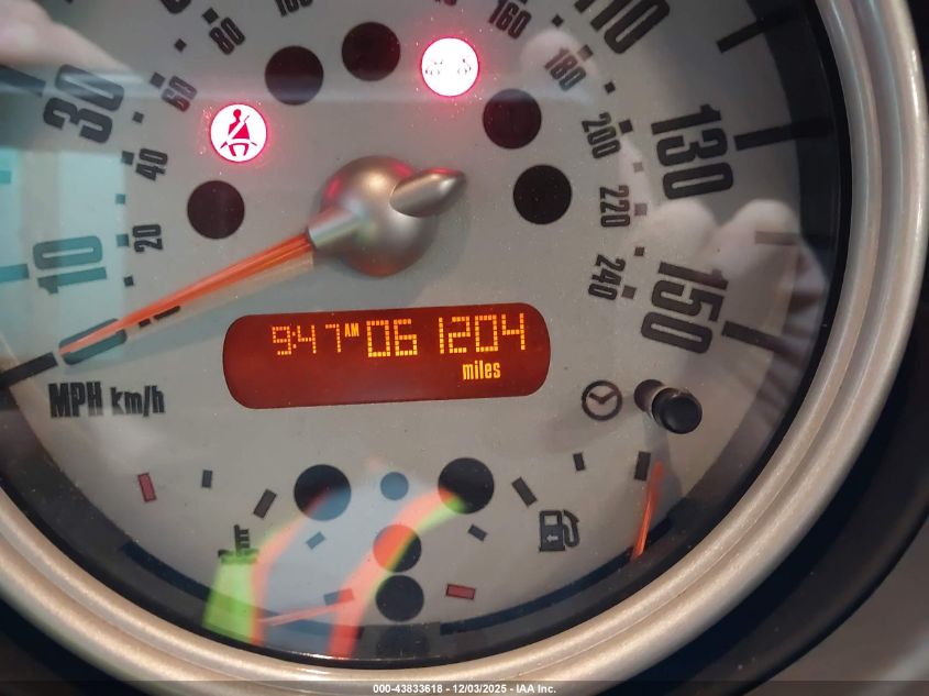 2008 Mini Cooper S VIN: WMWRH33548TU80916 Lot: 43833618