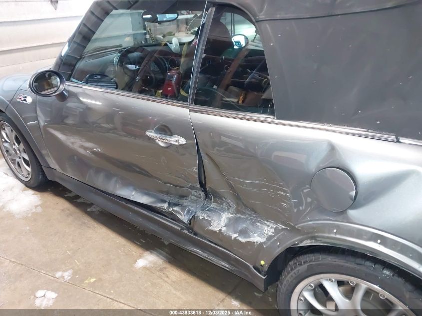 2008 Mini Cooper S VIN: WMWRH33548TU80916 Lot: 43833618