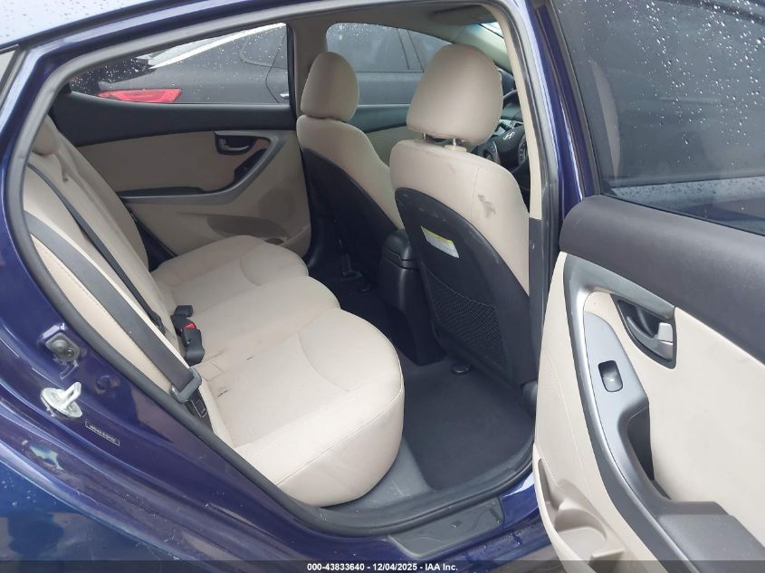 2014 Hyundai Elantra Se VIN: 5NPDH4AE7EH507970 Lot: 43833640