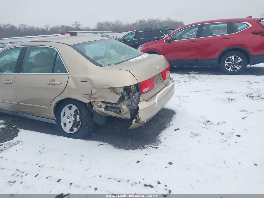 2005 Honda Accord 2.4 Lx VIN: 1HGCM56455A087597 Lot: 43833669