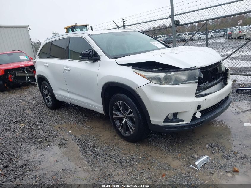 TOYOTA HIGHLANDER XLE V6