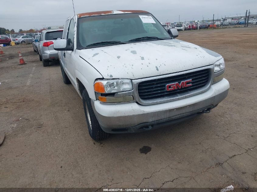 2002 GMC Sierra 1500 Sle VIN: 2GTEK19T221248664 Lot: 43833716