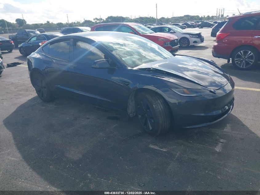 TESLA MODEL 3 LONG RANGE REAR-WHEEL DRIVE/STANDARD REAR-WHEEL DRIVE