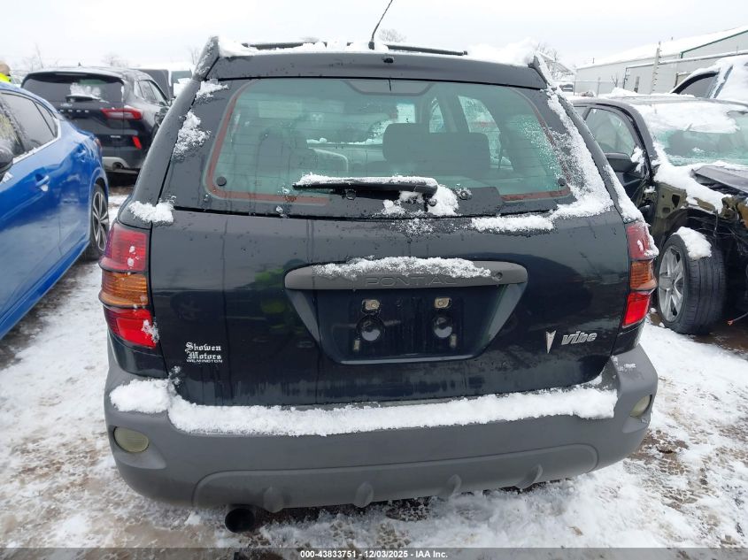 2003 Pontiac Vibe VIN: 5Y2SL62883Z459332 Lot: 43833751