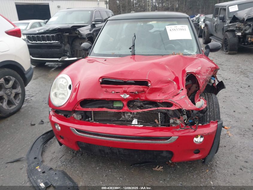 2005 Mini Cooper S VIN: WMWRE33415TD93909 Lot: 43833801