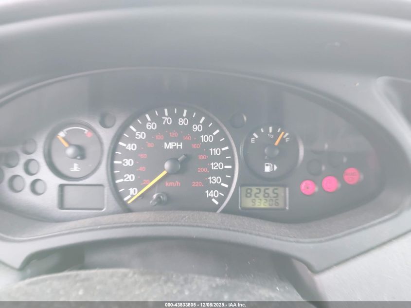 2004 Ford Focus Se VIN: 1FAFP34354W182508 Lot: 43833805