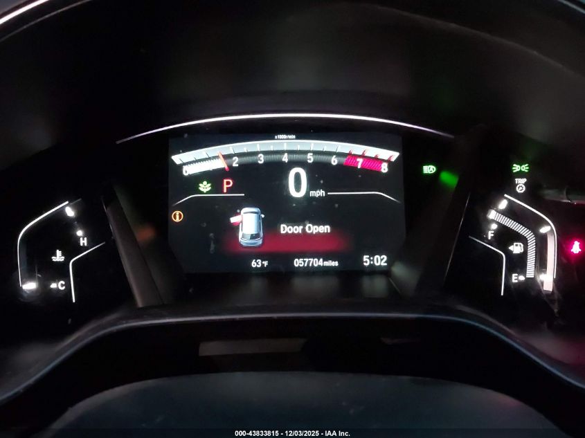 2017 Honda Cr-V Touring VIN: 2HKRW2H97HH638474 Lot: 43833815