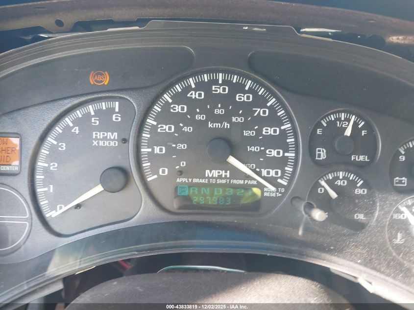 2000 Chevrolet Silverado 1500 Ls VIN: 1GCEC19T9YZ177766 Lot: 43833819