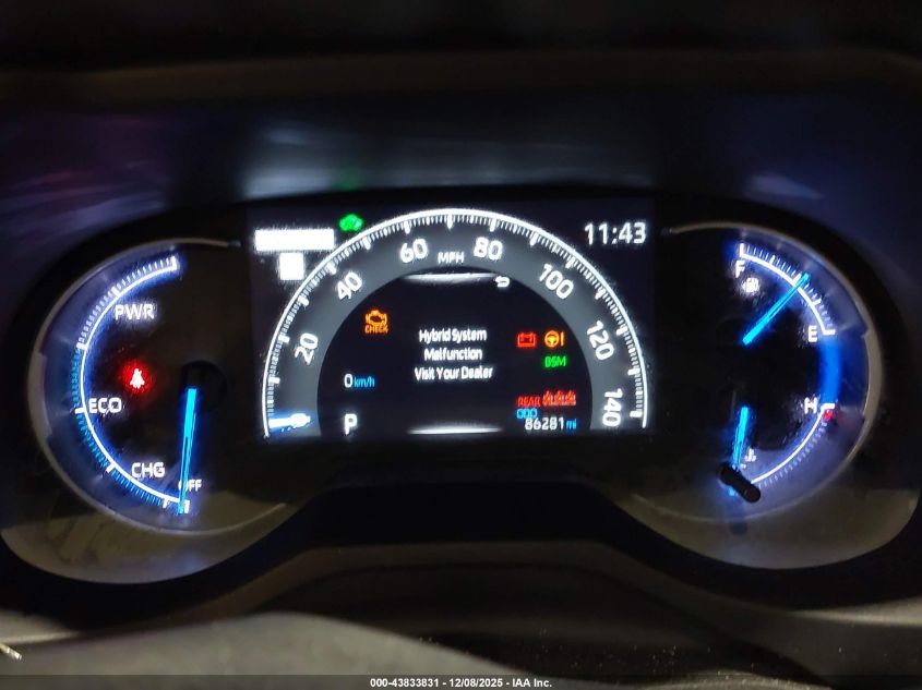 2023 Toyota Rav4 Hybrid Xle VIN: JTMRWRFV1PD195820 Lot: 43833831