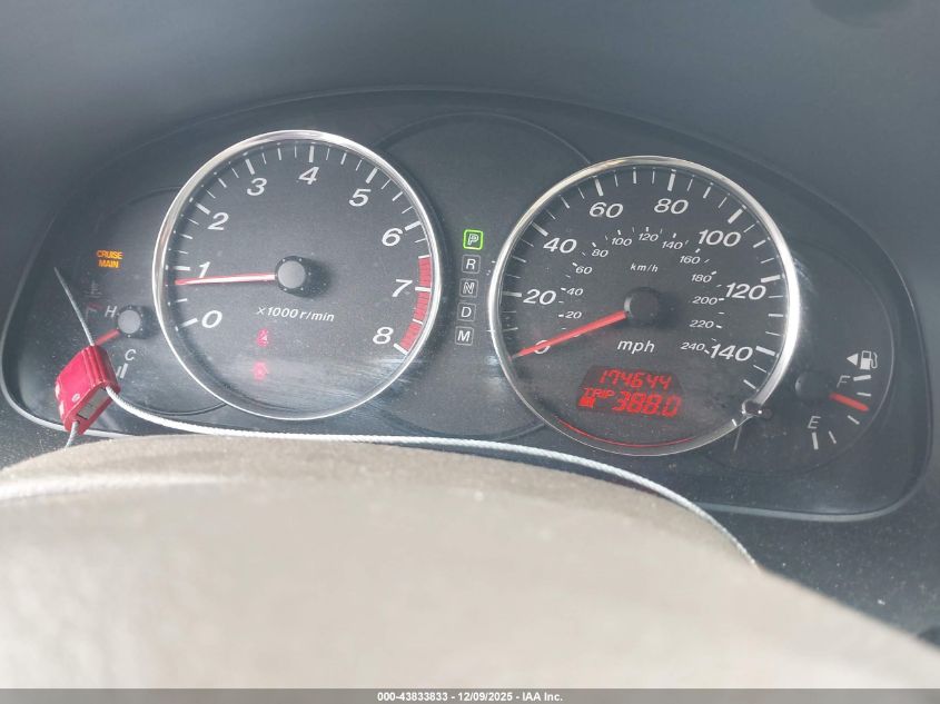 2004 Mazda Mazda6 I VIN: 1YVFP80C345N52660 Lot: 43833833