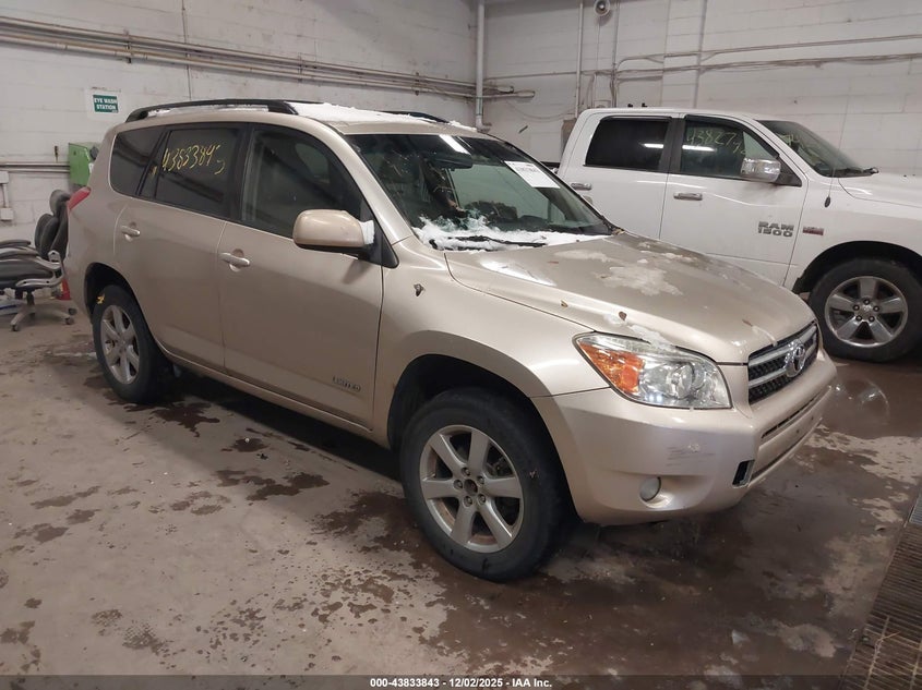 JTMBK31V786029194 2008 Toyota Rav4 Limited V6 auction photo 1