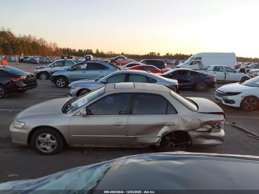 2000 Honda Accord 3.0 Ex VIN: 1HGCG165XYA075832 Lot: 43833844