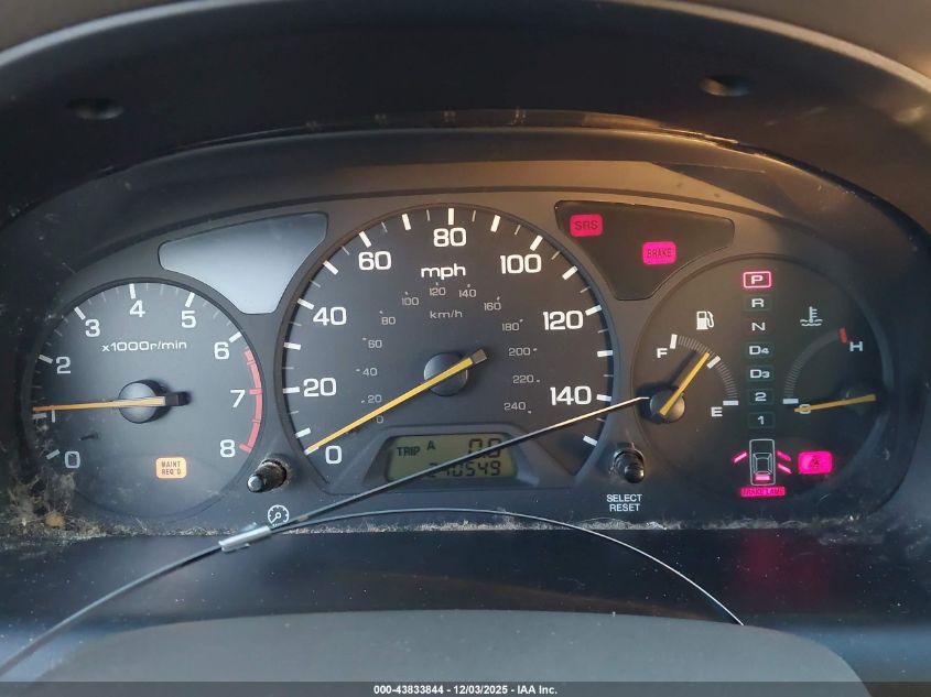 2000 Honda Accord 3.0 Ex VIN: 1HGCG165XYA075832 Lot: 43833844