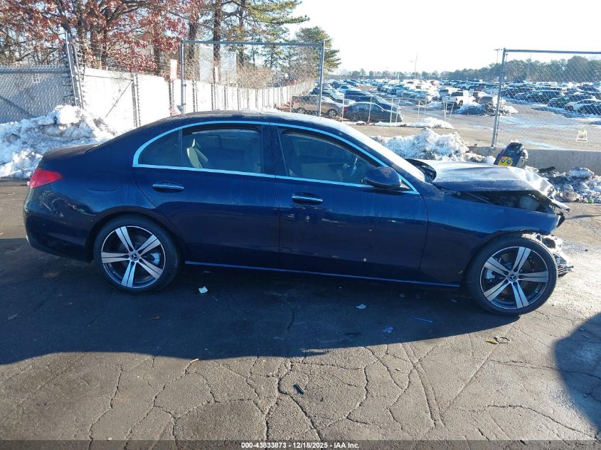 2022 Mercedes-Benz C 300 4Matic VIN: W1KAF4HB3NR020896 Lot: 43833873