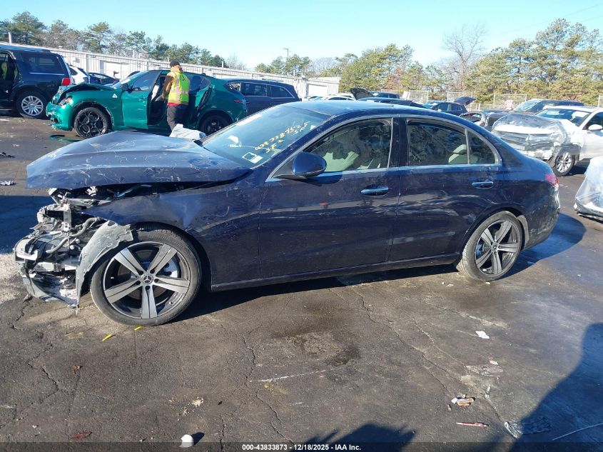 2022 Mercedes-Benz C 300 4Matic VIN: W1KAF4HB3NR020896 Lot: 43833873