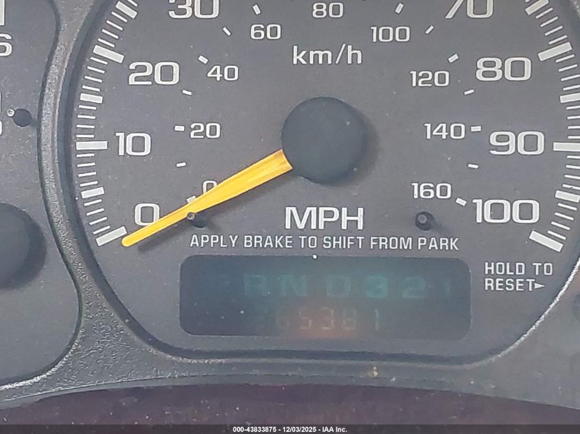 2001 Chevrolet Tahoe Ls VIN: 1GNEC13T71J248399 Lot: 43833875