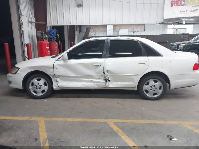 2003 Toyota Avalon Xls VIN: 4T1BF28B33U300116 Lot: 43833896