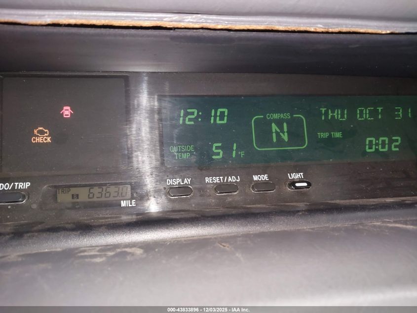 2003 Toyota Avalon Xls VIN: 4T1BF28B33U300116 Lot: 43833896