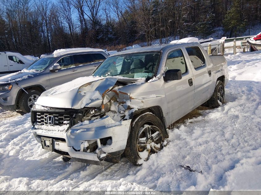 2013 Honda Ridgeline Sport VIN: 5FPYK1F73DB012214 Lot: 43833923