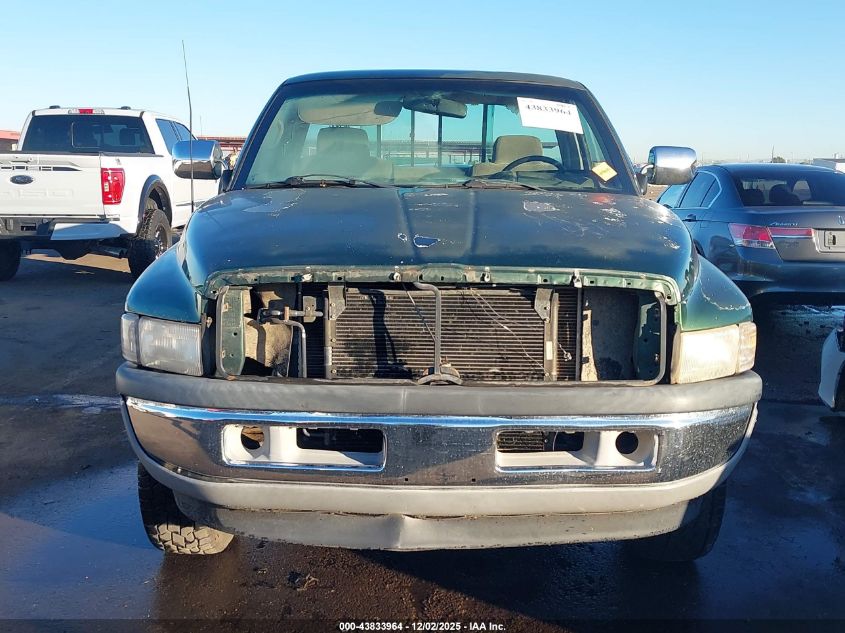 1996 Dodge Ram 1500 VIN: 1B7HF16YXTS705000 Lot: 43833964