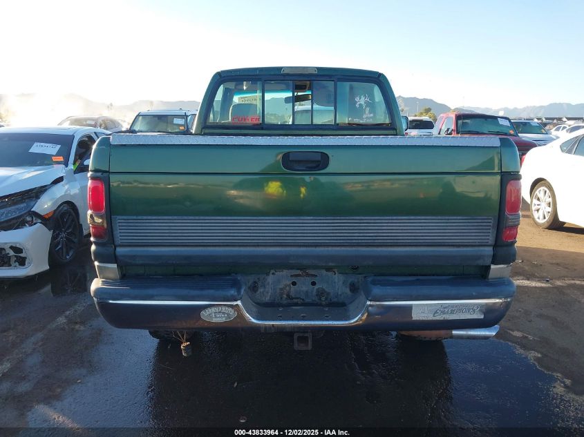 1996 Dodge Ram 1500 VIN: 1B7HF16YXTS705000 Lot: 43833964