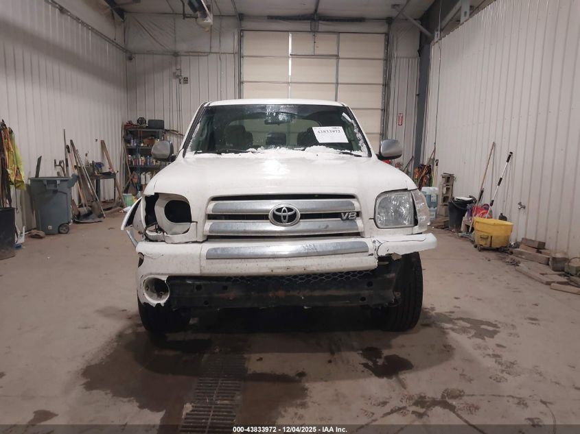 2006 Toyota Tundra Sr5 V8 VIN: 5TBDT44146S552036 Lot: 43833972